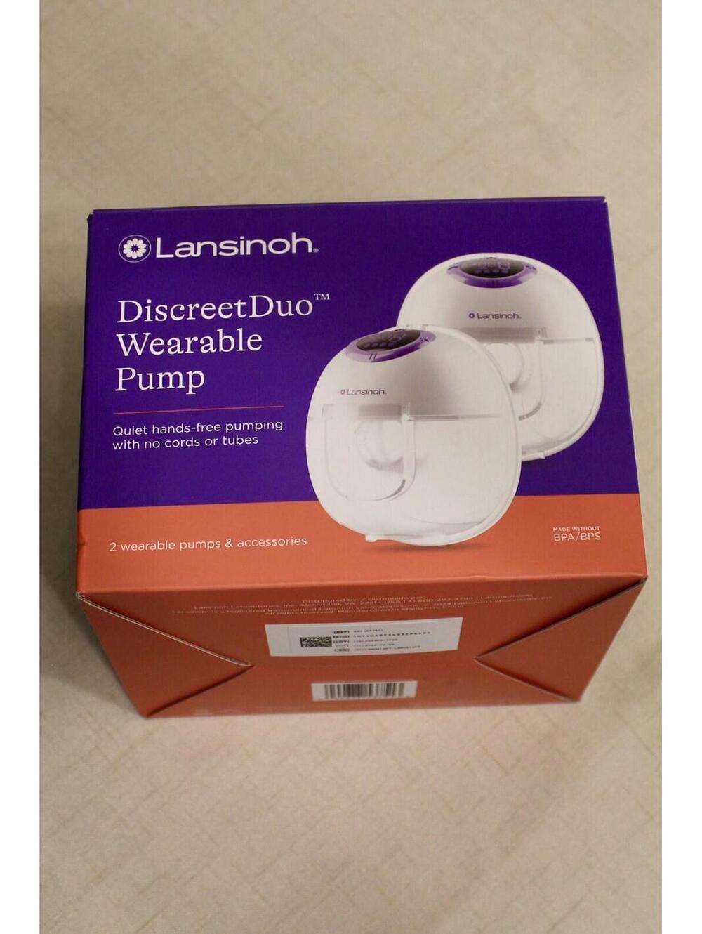 Lansinoh Discreet Duo Extractor Wearable Pump